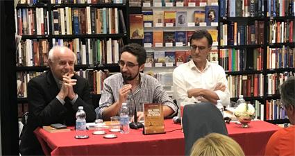 mons. Paglia, Romano Cappelletto e Anselmo Palini